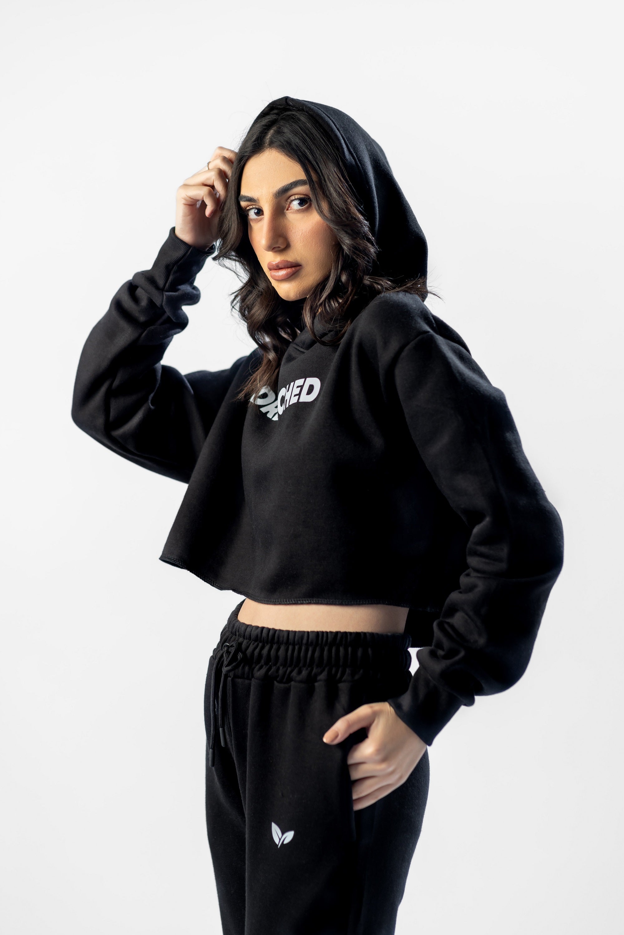 Luxe Crop Hoodies