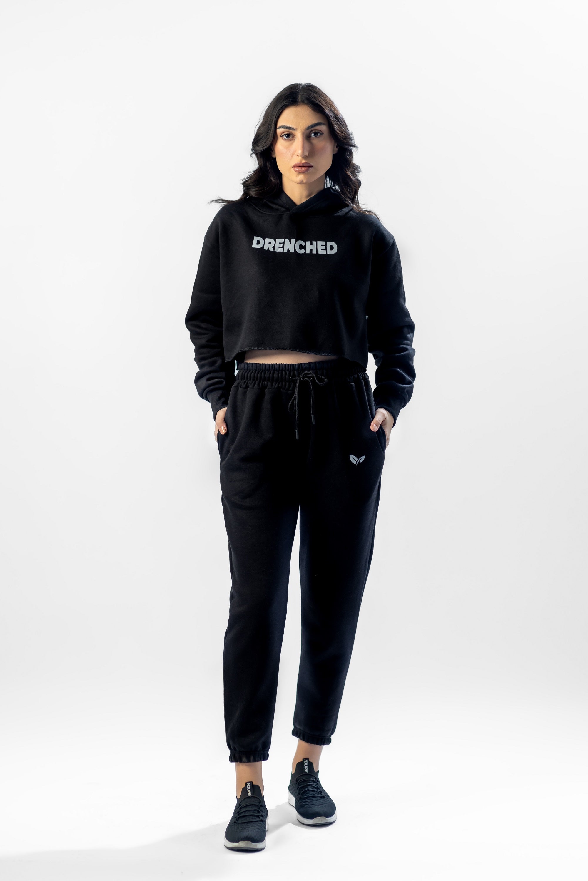 Luxe Crop Hoodies