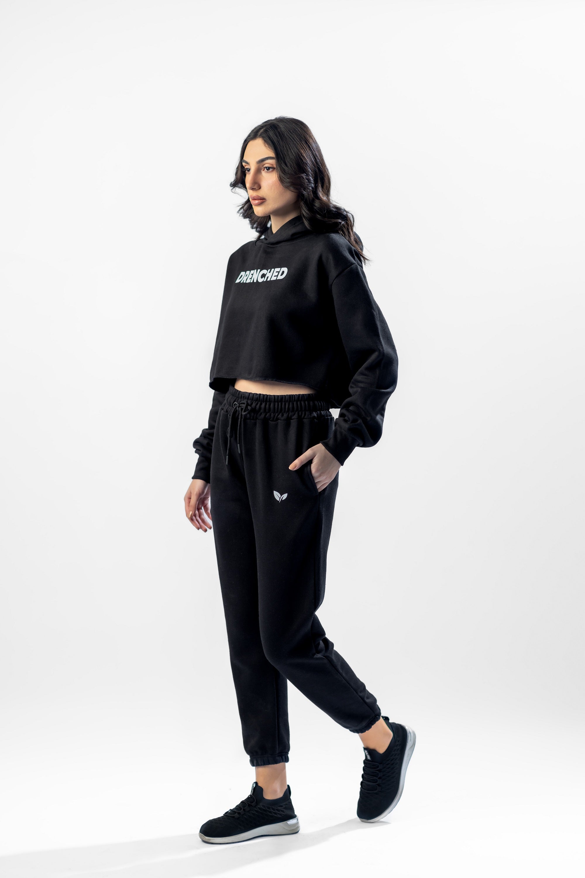 Luxe Crop Hoodies