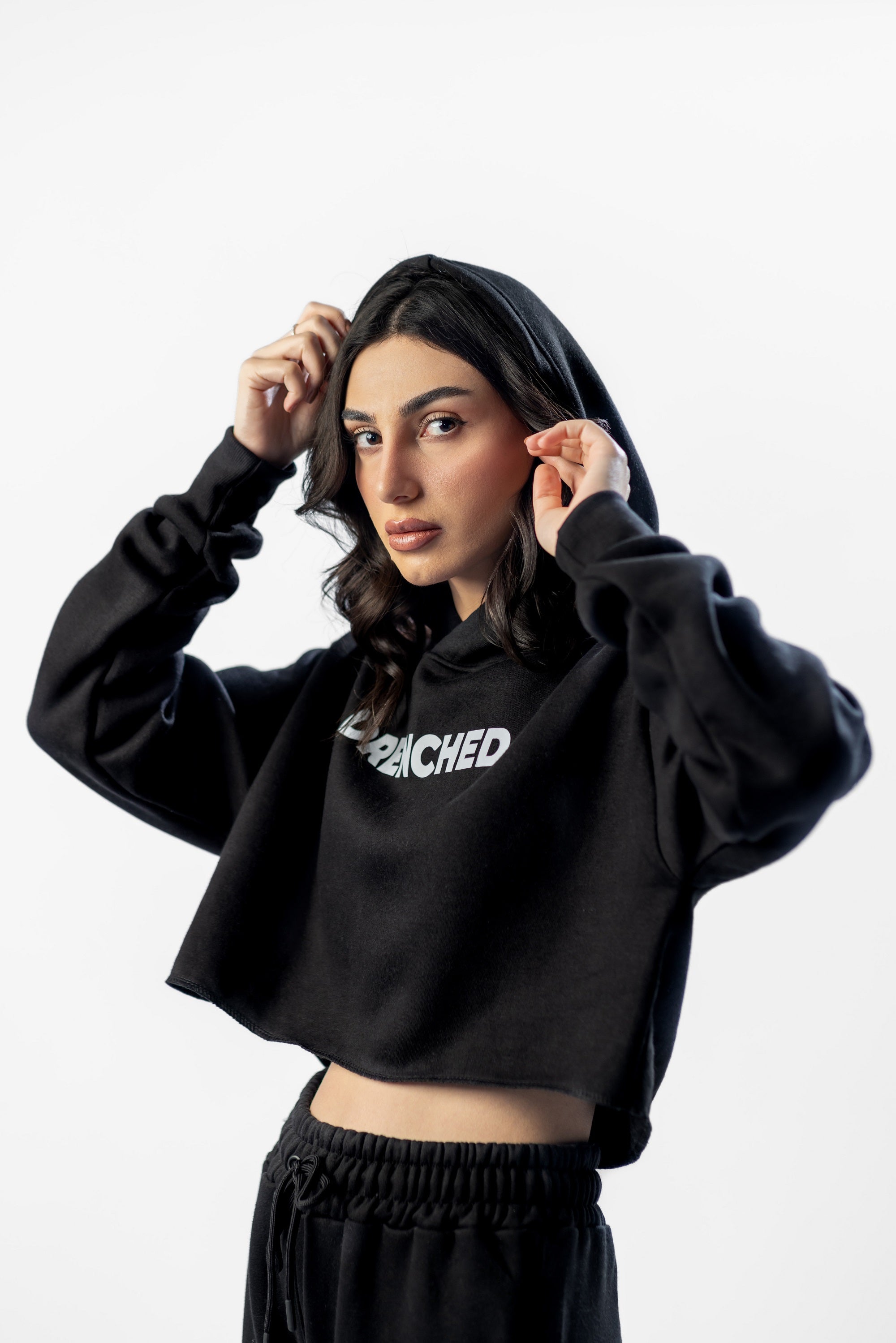 Luxe Crop Hoodies