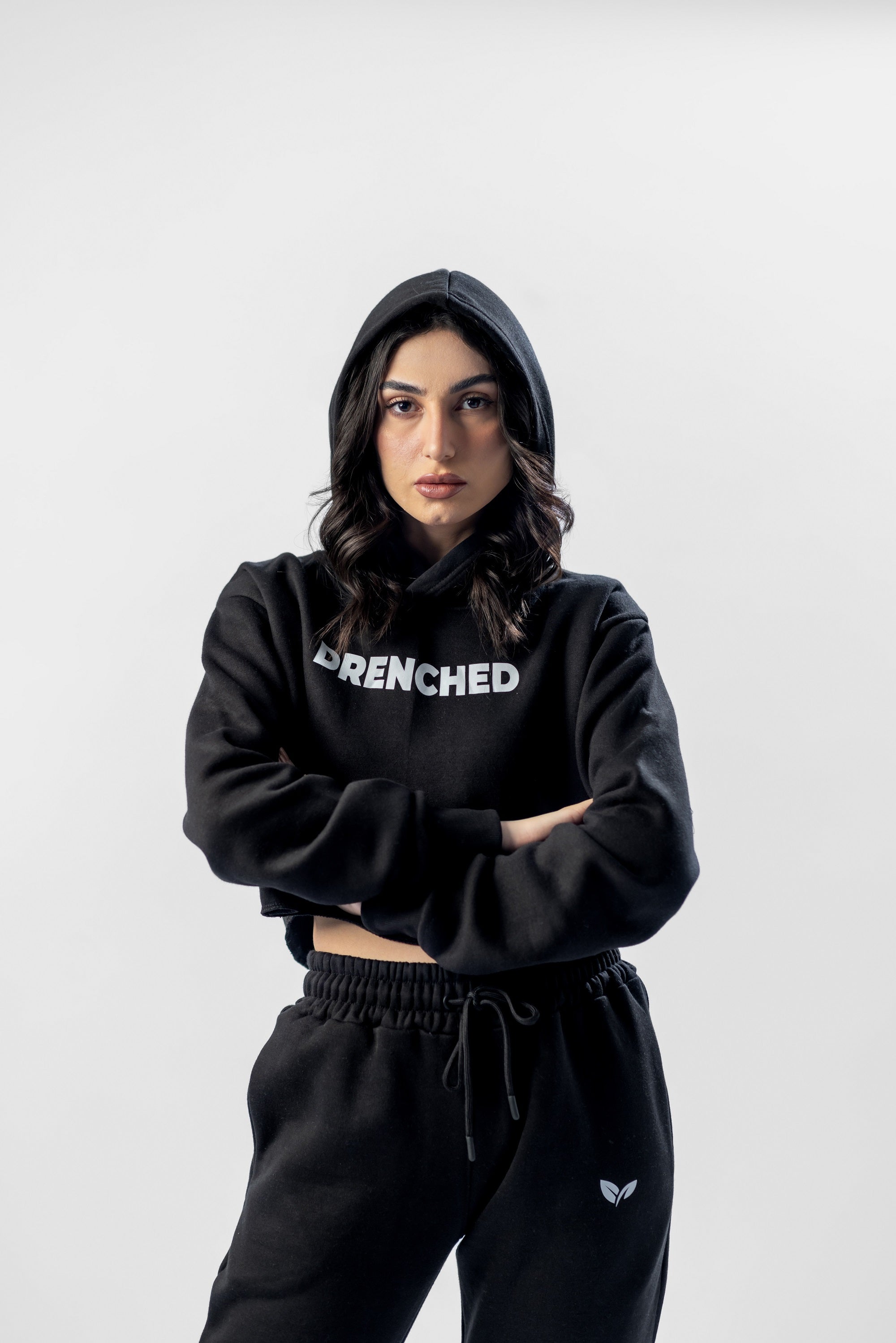 Luxe Crop Hoodies