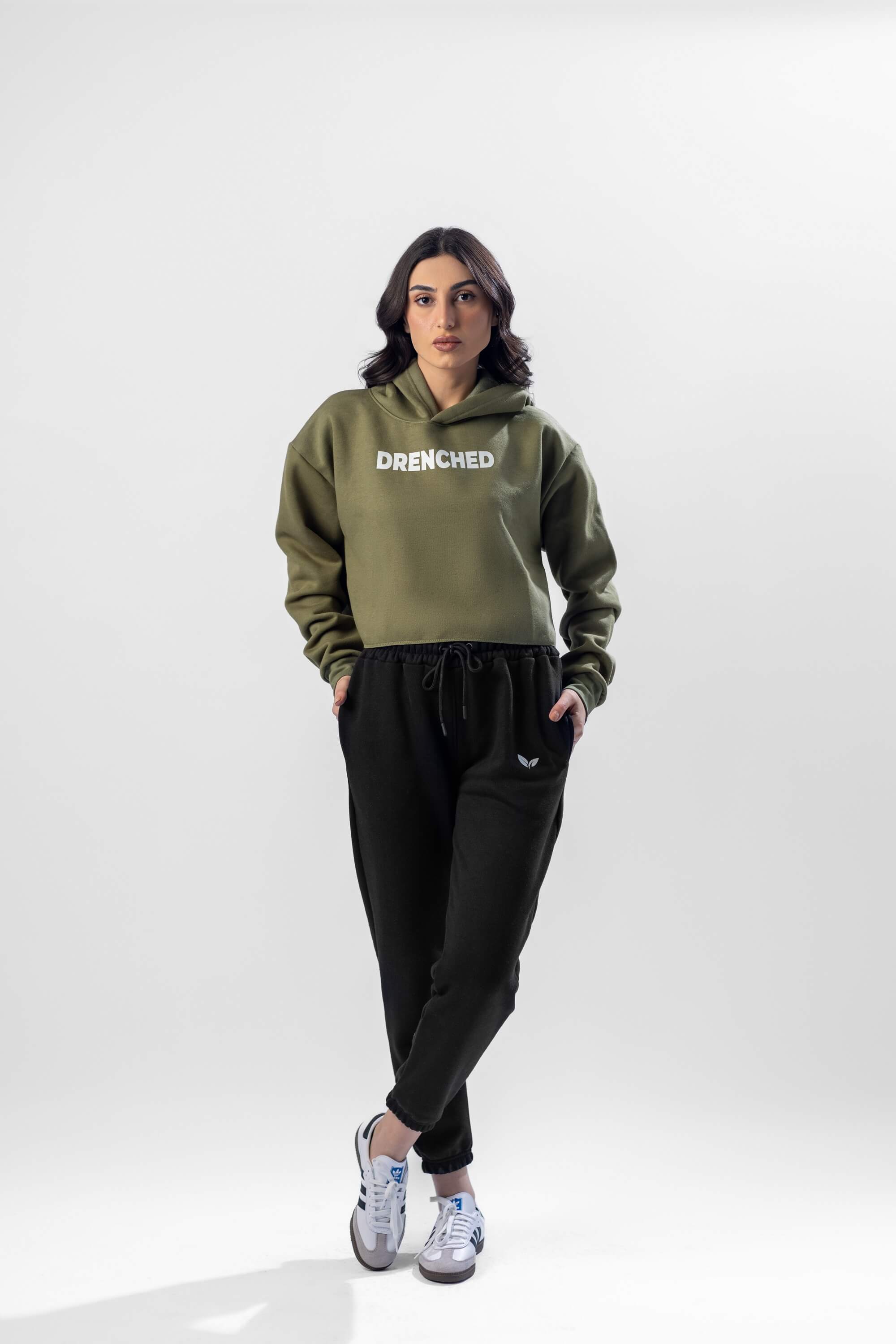 Luxe Crop Hoodies