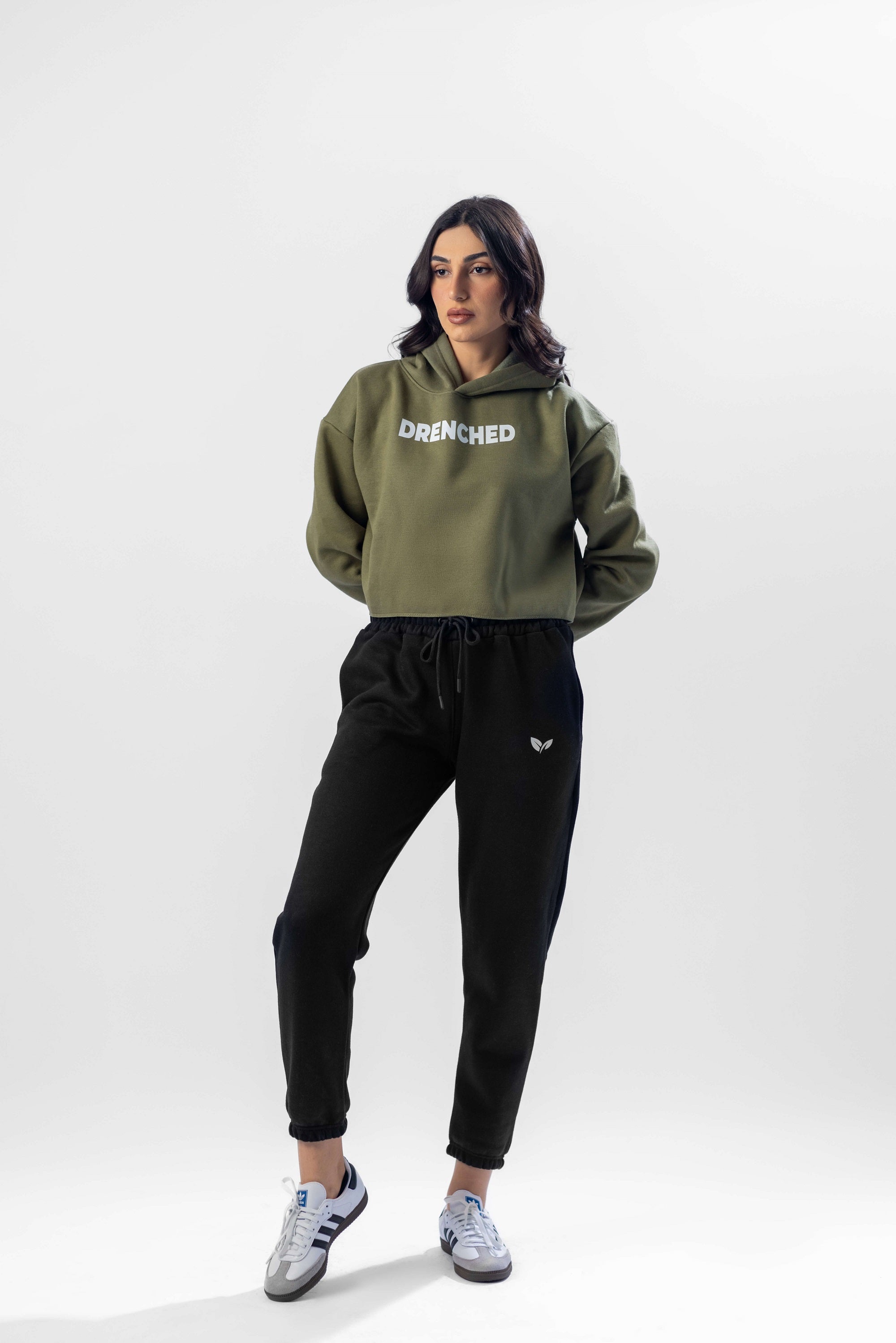 Luxe Crop Hoodies