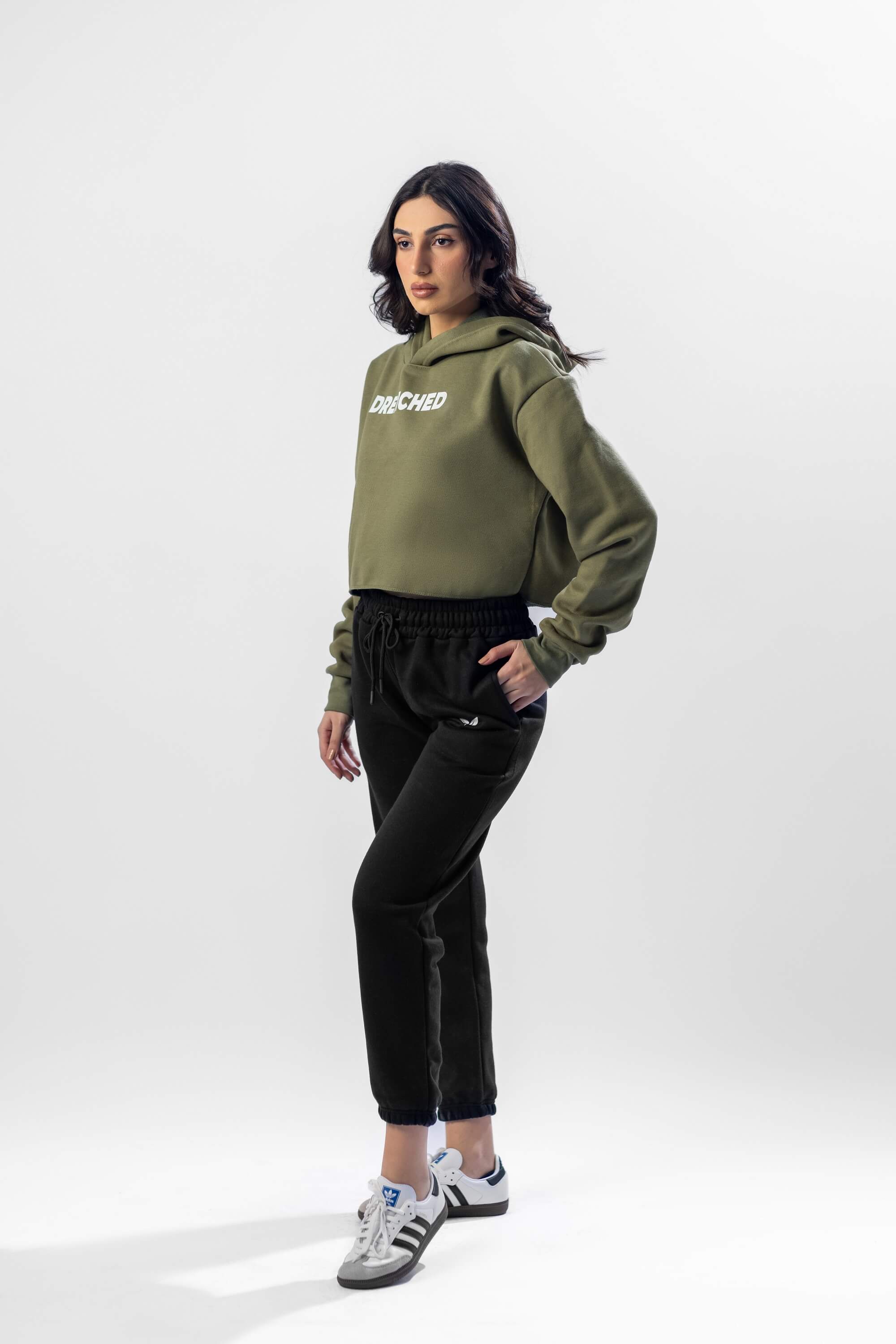 Luxe Crop Hoodies
