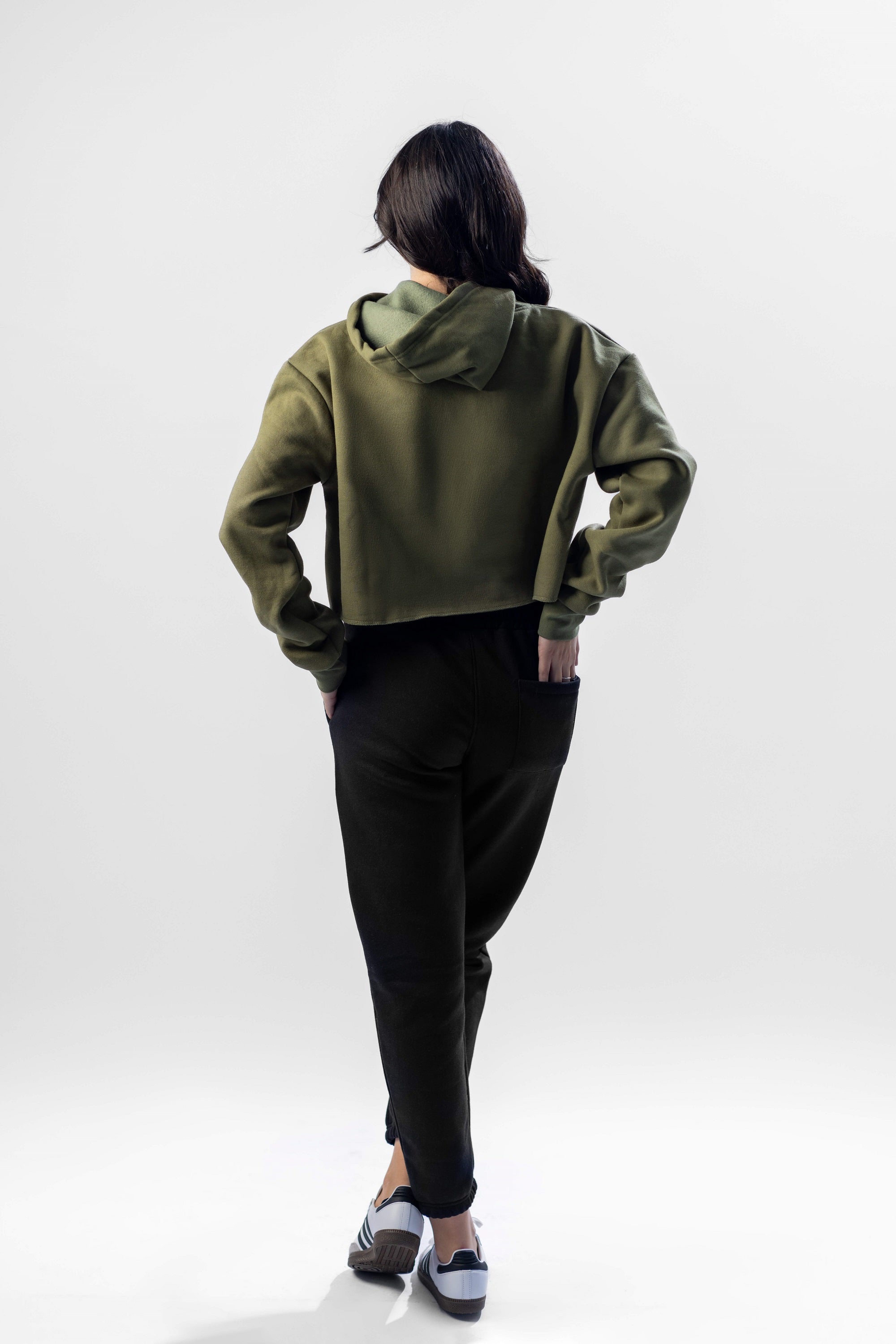 Luxe Crop Hoodies