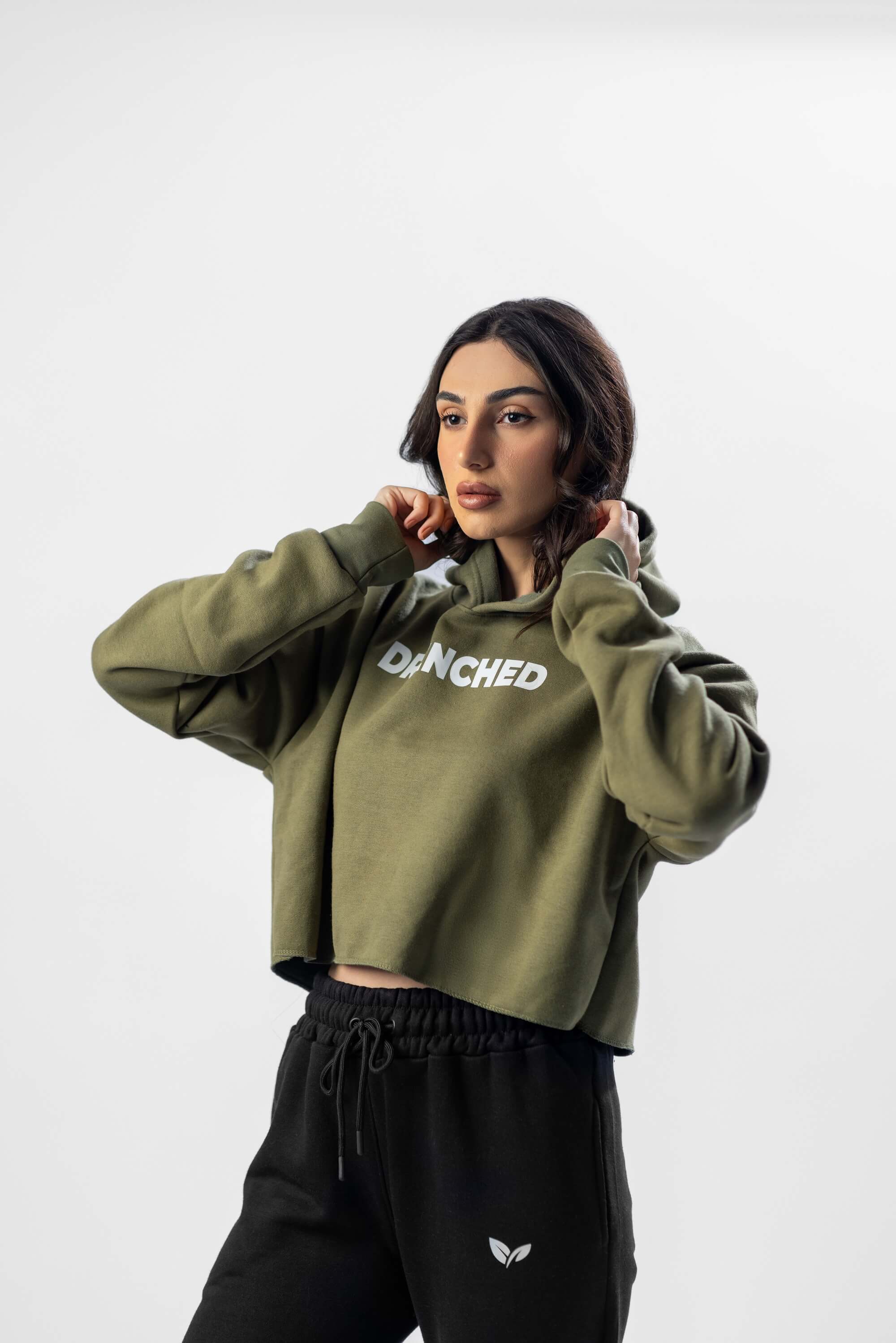 Luxe Crop Hoodies