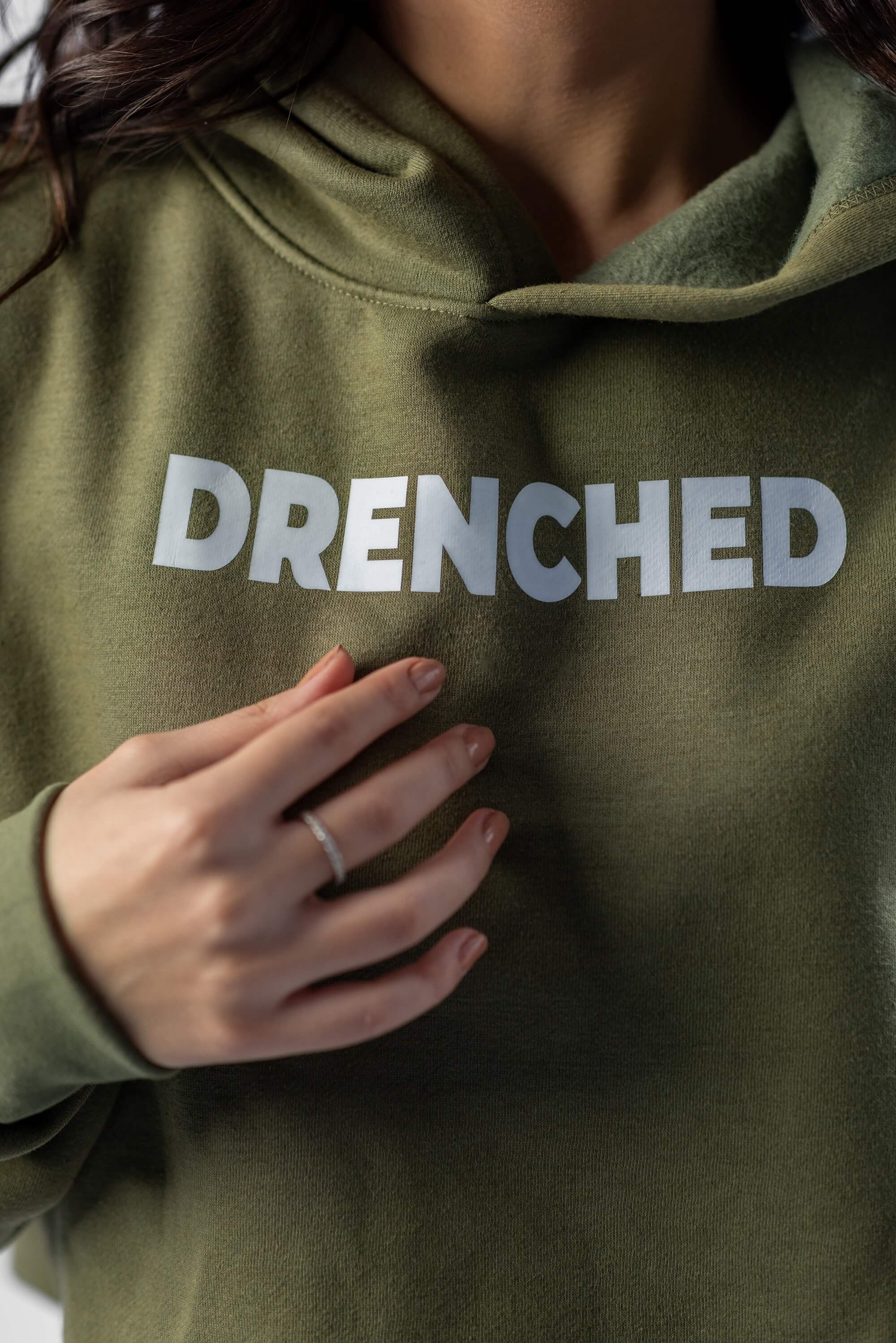 Luxe Crop Hoodies