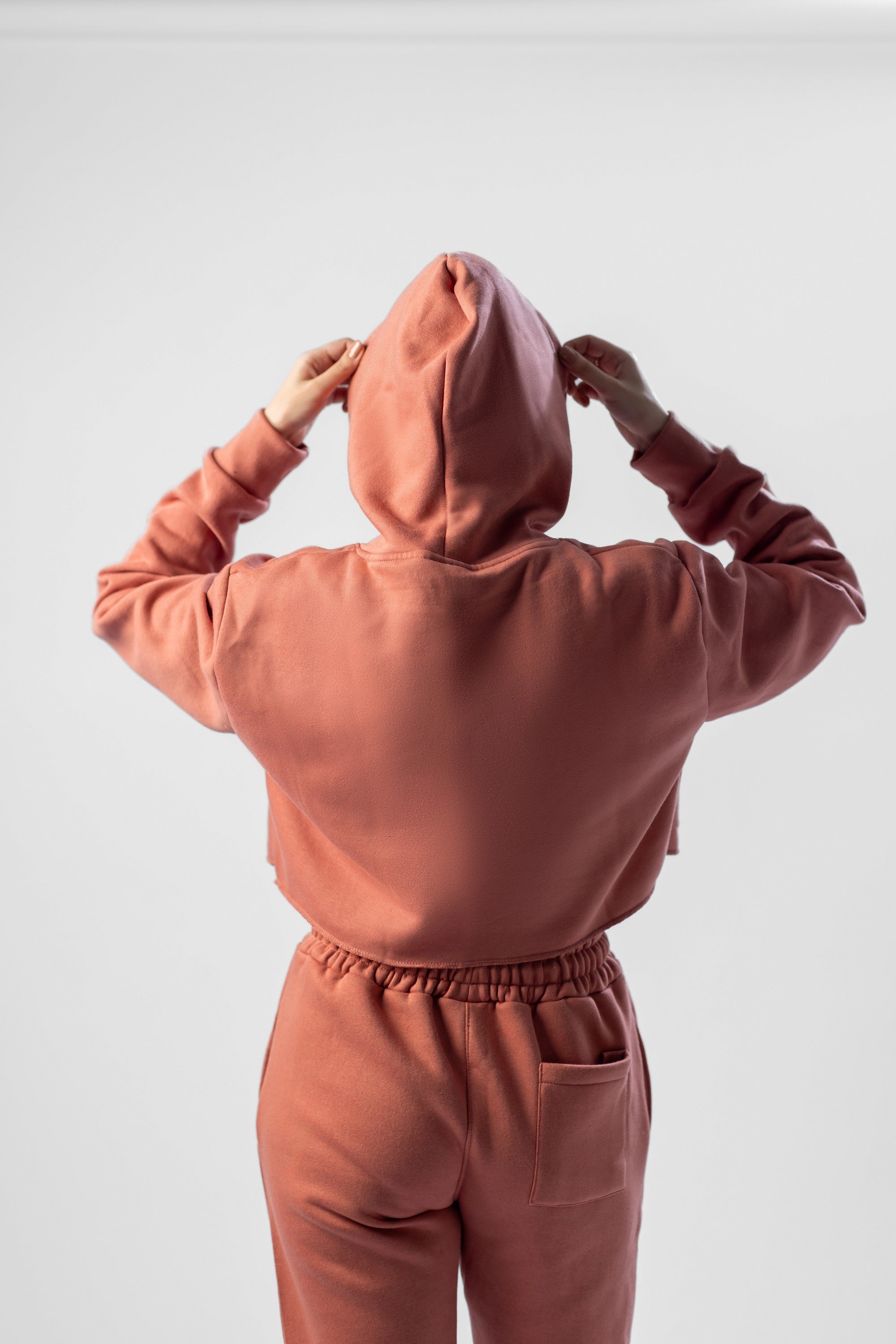 Luxe Crop Hoodies