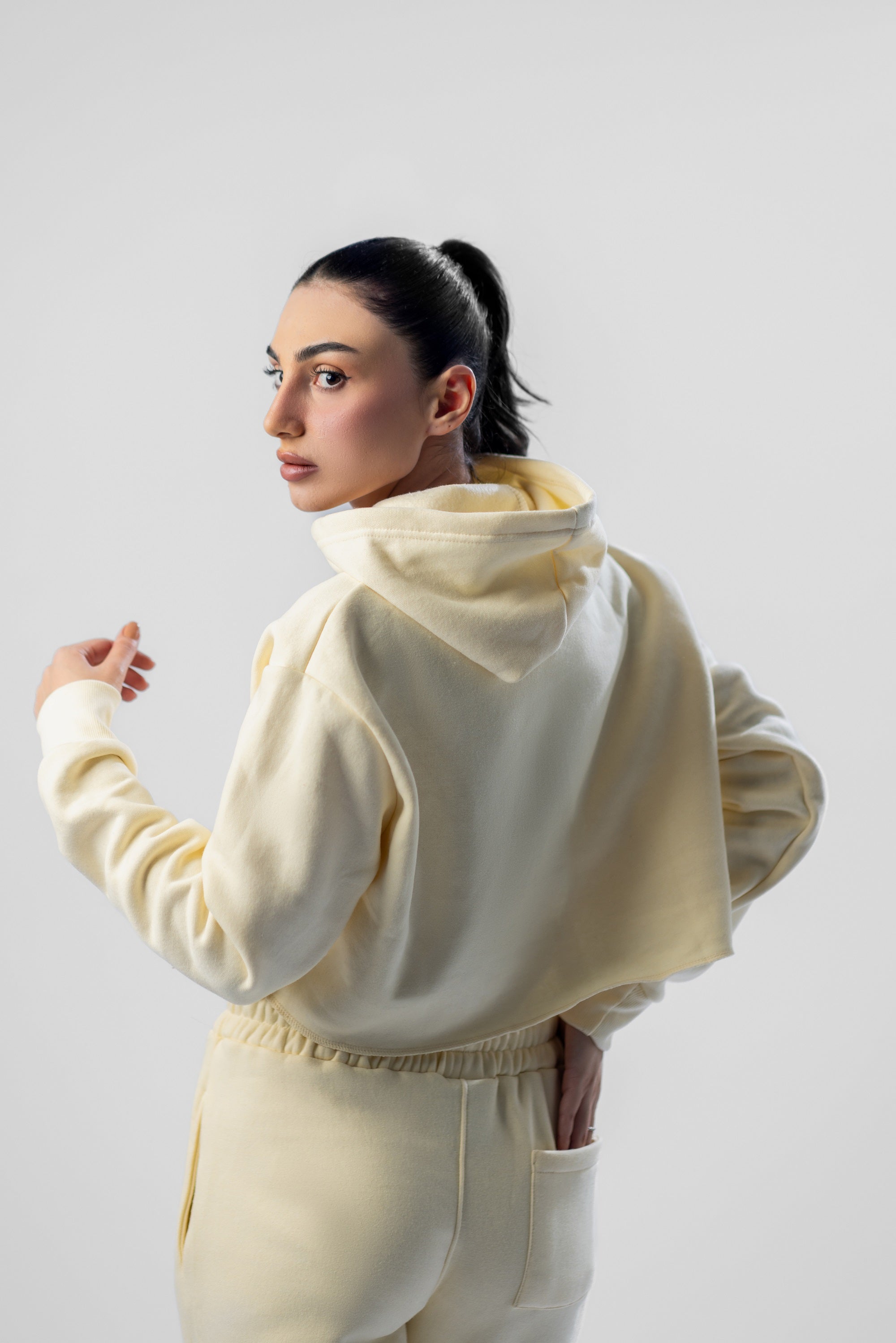Luxe Crop Hoodies